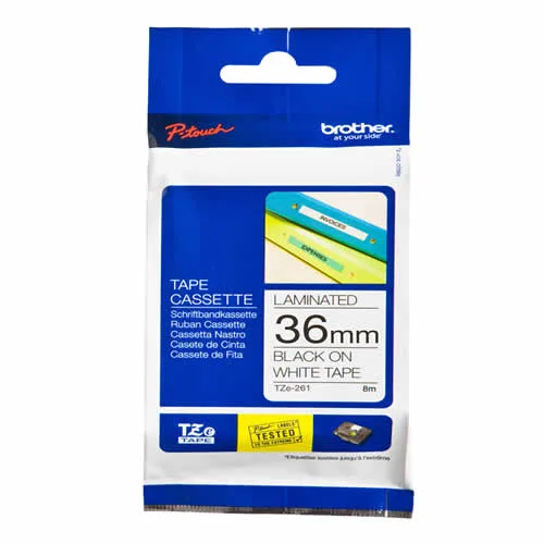 Brother P-Touch TZE-261 Etiket Şeridi