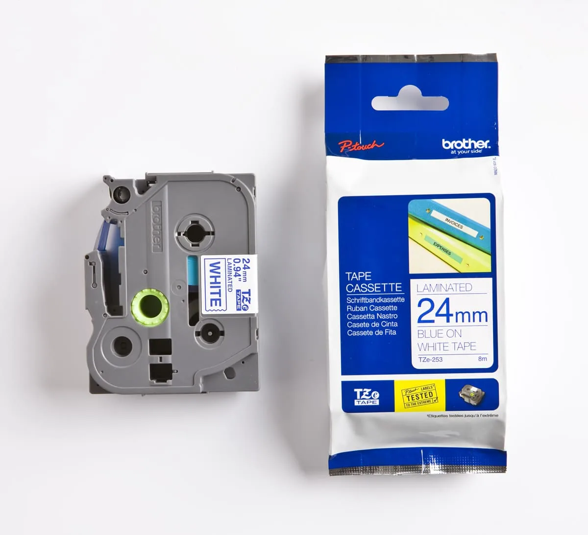 Brother P-Touch TZE-253 Etiket Şeridi