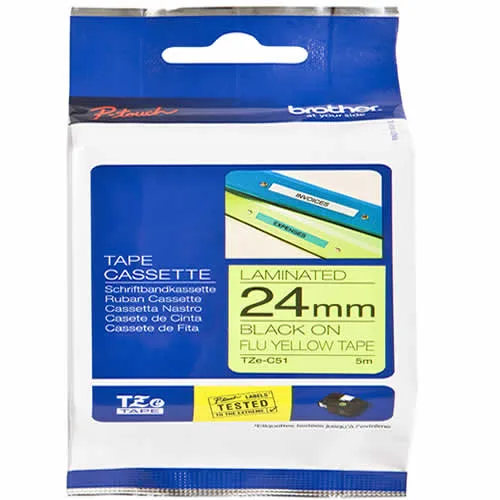 Brother P-Touch TZE-C51 Etiket Şeridi