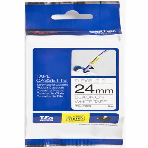 Brother P-Touch TZE-FX251 Etiket Şeridi